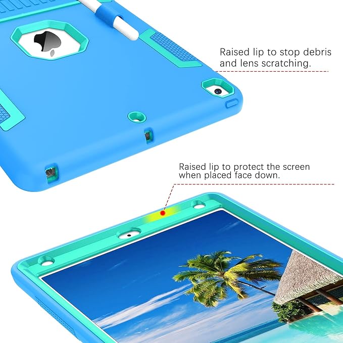 Blue/Mint Green