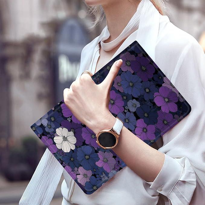 Dark Purple Florals