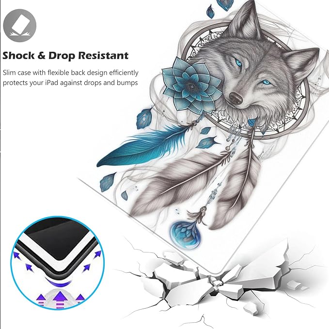 Wolf Dream Catcher