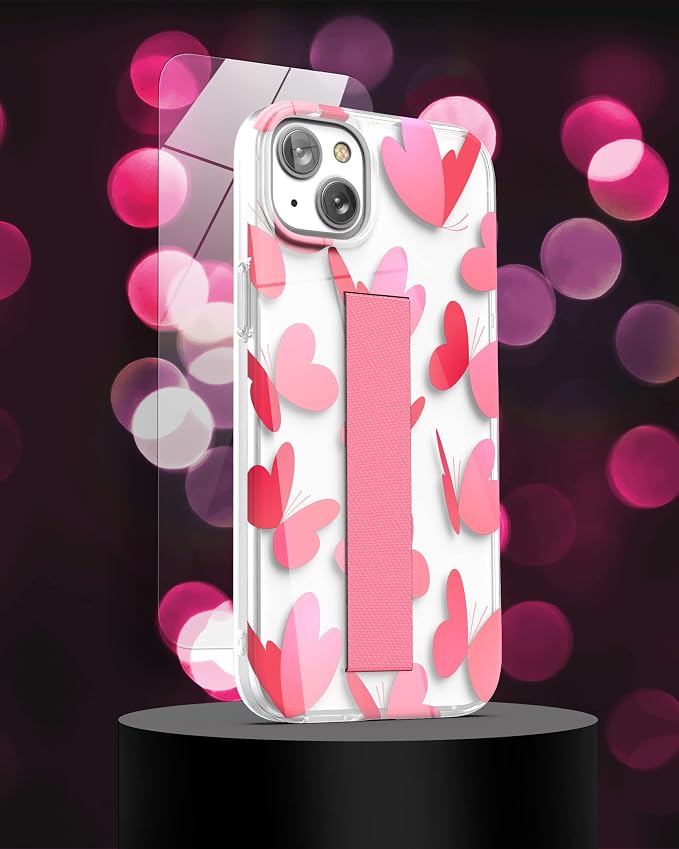 Pink Heart Butterfly
