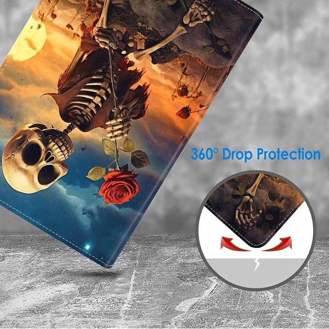 Funny Skull and Rose
