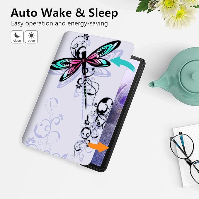 Dragonfly With Lotus Flower