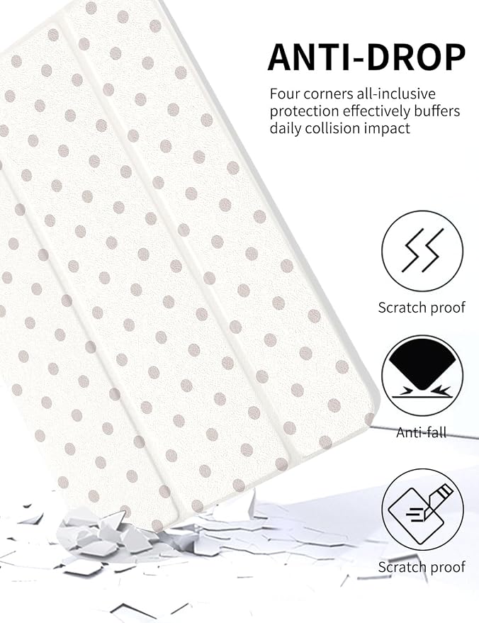 Beige Polka Dots