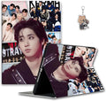 Stray SKZ Kids Tablet Case with Pencil Holder Compatible with iPad 7/8/9/10/Pro/Mini/Air Felix Tablet Case Kawaii (for iPad Pro (10.5)Han)