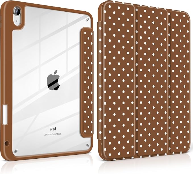 Beige polka dot