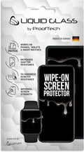 LUVVITT Liquid Glass Screen Protector Scratch and Shatter Resistant Wipe On Nano Protection for All Phones Tablets Smart Watches - Universal