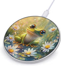Frog Flower Wireless Charger Anti-Slip Wireless Charging Pad Slim Charger Mat for Men Women