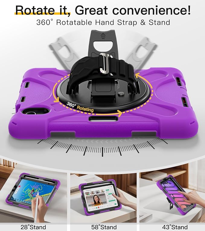 Purple(Silicone Hand Strap)