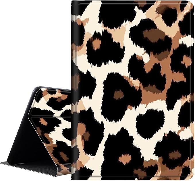Brown leopard print