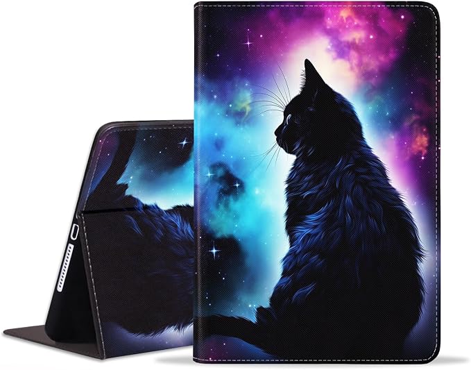 Galaxy Nebula Black Cat