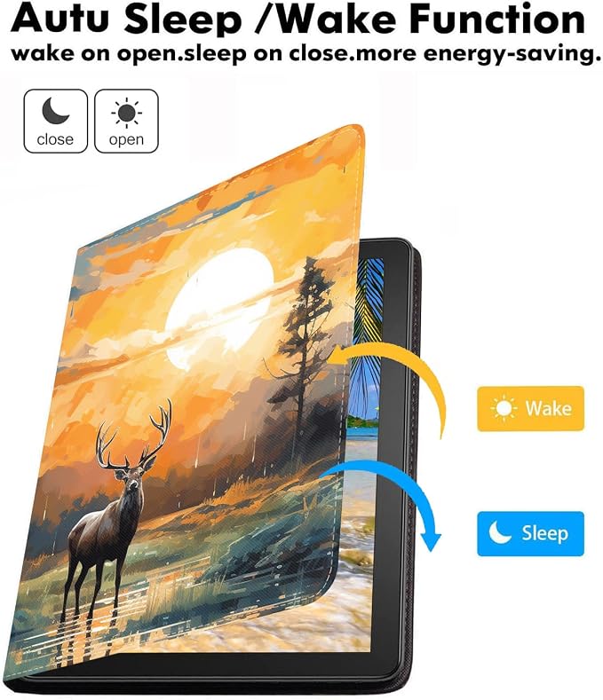 Deer At Sunset