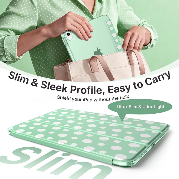 Polka Dot Green