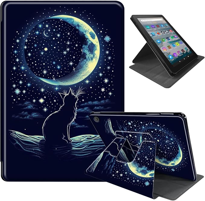 Black Cat Starry Night