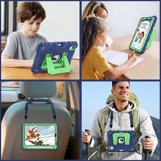 Navy/Green