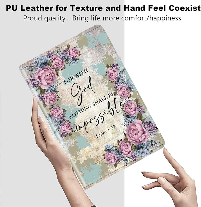 Luke 1:37 Floral