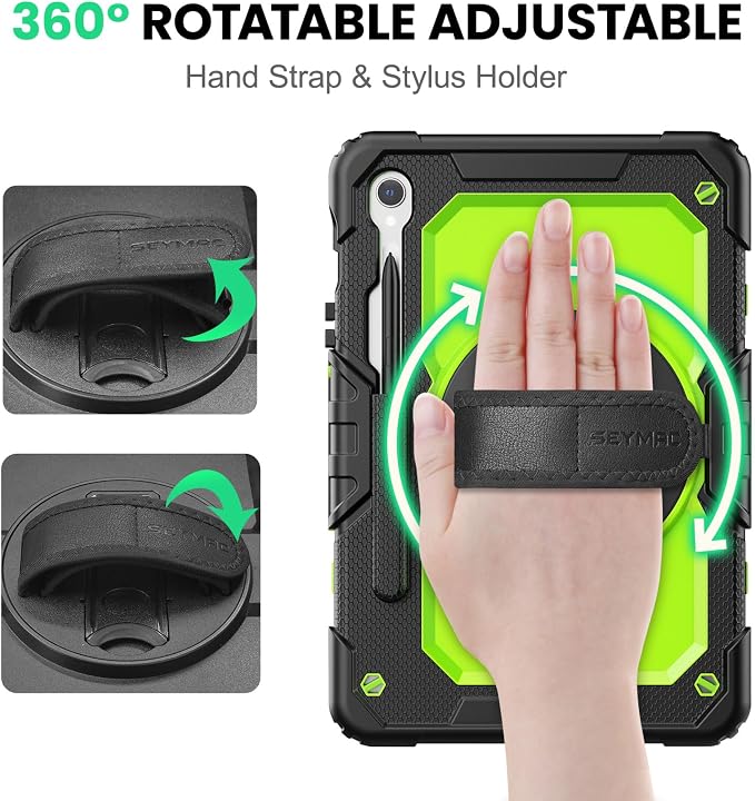 Black/ Green