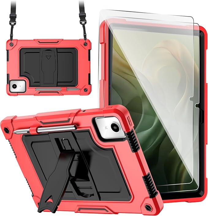 Red/Black+2 PCS Glass
