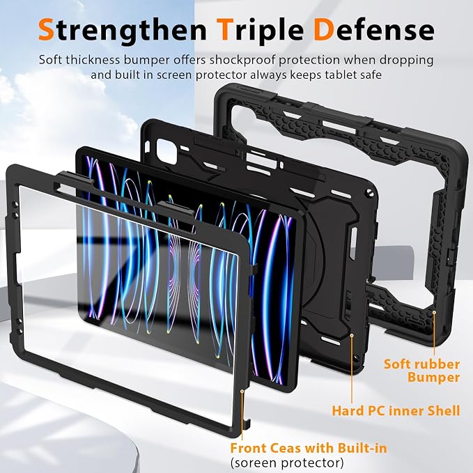 Ring Stand-Black with Pen Holder
