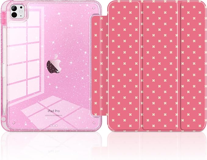 Dark Pink Cross Dot
