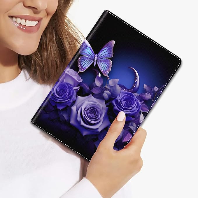 Purple Roses and Butterflies