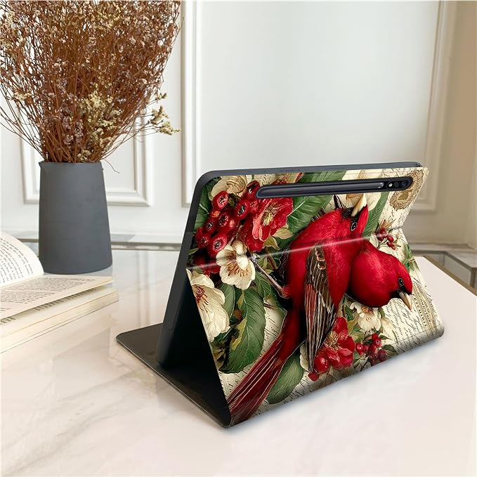 Cardinal,The Red Bird,Camellia