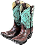 Cell Phone Stand in rustic western style cowboy boots design - phone or other electronic device holder dock stand (Great stocking stuffer Idea)