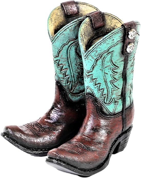 Cell Phone Stand in rustic western style cowboy boots design - phone or other electronic device holder dock stand (Great stocking stuffer Idea)