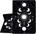 Case for Samsung Galaxy Tab A11 / Tab A9 8.7-Inch 2025/2023Slim Protective LeatherAuto Wake/SleepAdjustable Viewing Angle Stand.Moon Phases in Space
