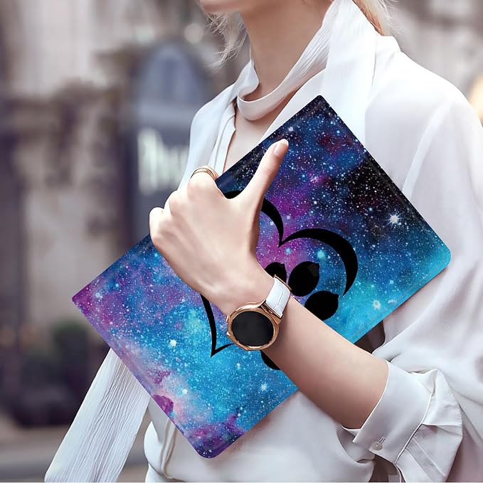 Galaxy Dog Pawprint Love