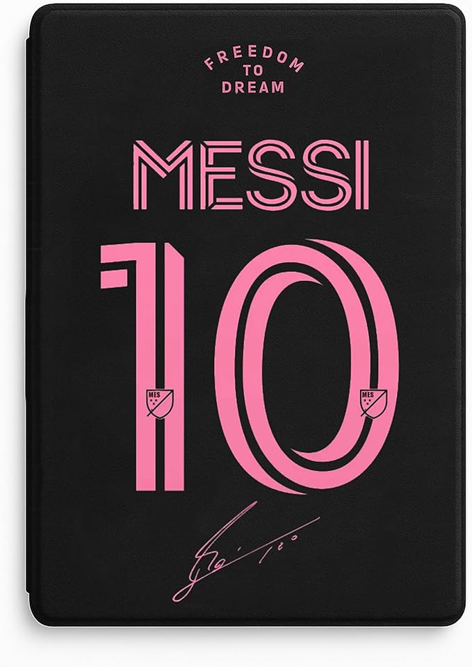 ZERMU Case for iPad (A16) 11th/10th Generation 11''/10.9'' (2025/2022) Mess%i #10 Argentina Soccer Shockproof Magnetic Cover [Auto Sleep/Wake] with Pencil Holder