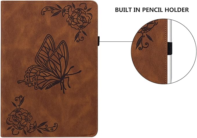07# Brown Flower Butterfly