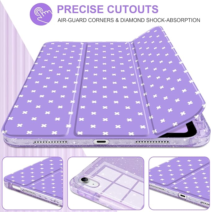 Purple Cross Dot