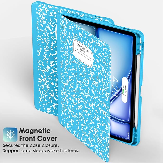 A-Composition Book Sky Blue
