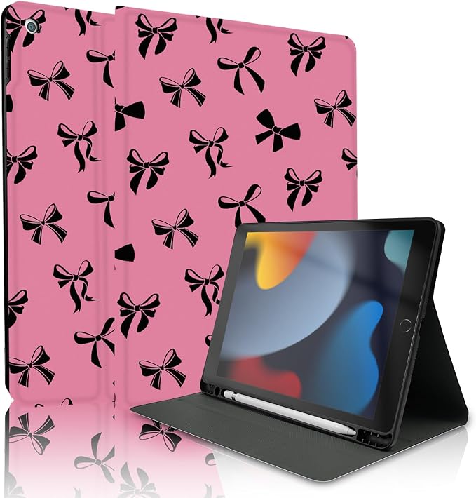 Pink - Black Bow