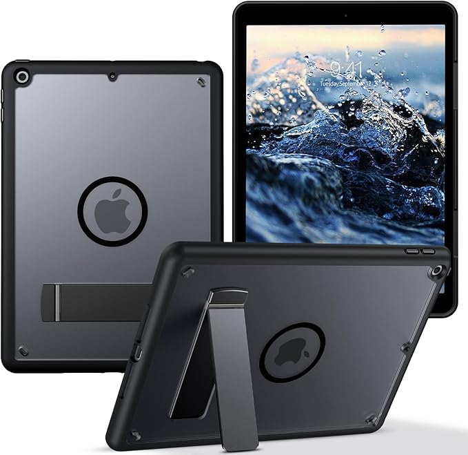 GUAGUA for iPad 6th/5th Generation Case 9.7 Inch (2018/2017) Magnetic Cases with Invisible Portrait/Landscape Stand Protective Kickstand Case for iPad 9.7 Inch 2018 (6th Gen) / 2017 (5th Gen) Black