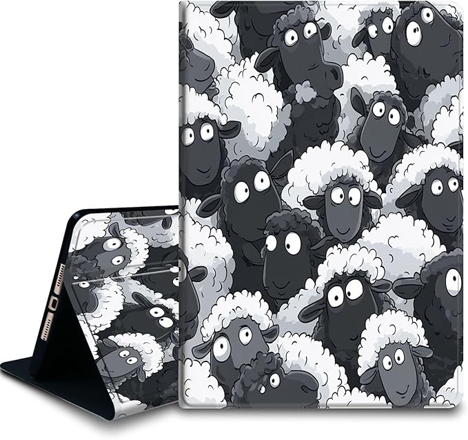 Bxgolkgd Tablet Case for 6.8 Kindle Paperwhite (11th Generation-2021) &amp Kindle Paperwhite Signature EditionAuto Wake/Sleep FunctionCartoon Sheep Pattern