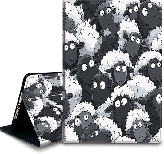 Bxgolkgd Tablet Case for 6.8 Kindle Paperwhite (11th Generation-2021) &amp Kindle Paperwhite Signature EditionAuto Wake/Sleep FunctionCartoon Sheep Pattern
