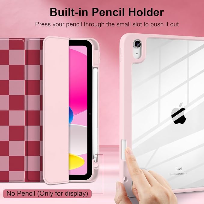 Pink Checkerboard