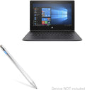 BoxWave Stylus Pen Compatible with HP ProBook x360 11 G5 EE - AccuPoint Active Stylus Electronic Stylus with Ultra Fine Tip - Metallic Silver