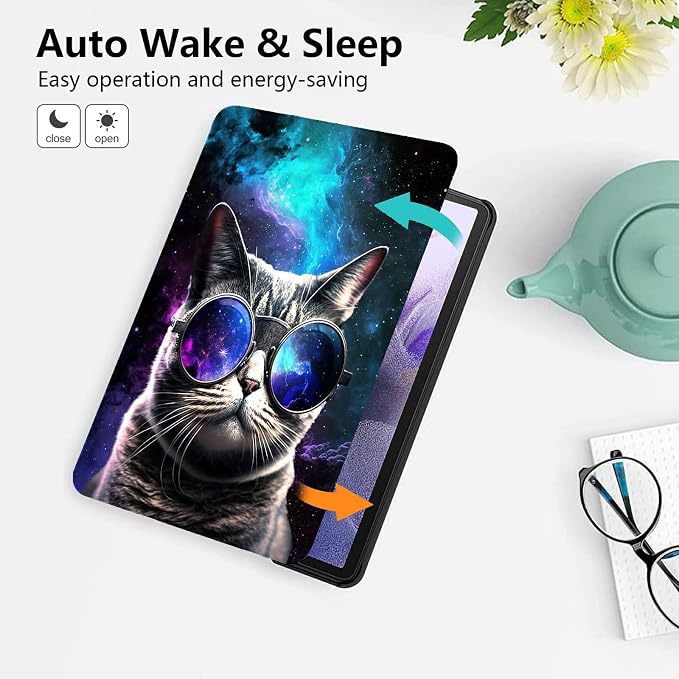 Galaxy Hipster Cat