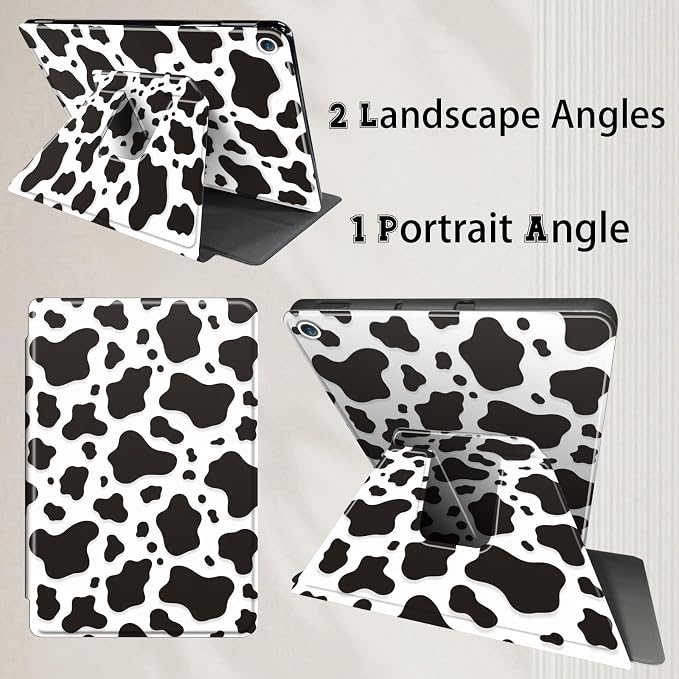 Black White Cow Print