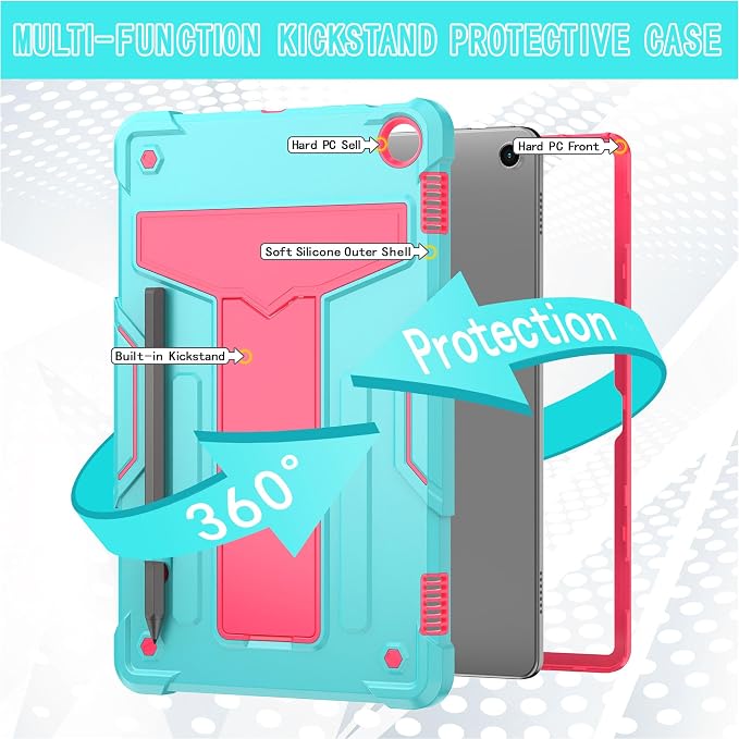 Teal/Pink
