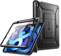 SUPCASE for iPad Air 5th Generation Case / iPad Air 4th Generation Case with Pencil Holder (Unicorn Beetle Pro) [Built-in Screen Protector &amp Stand] Rugged Case for iPad Air 5/4 10.9 Inch Black