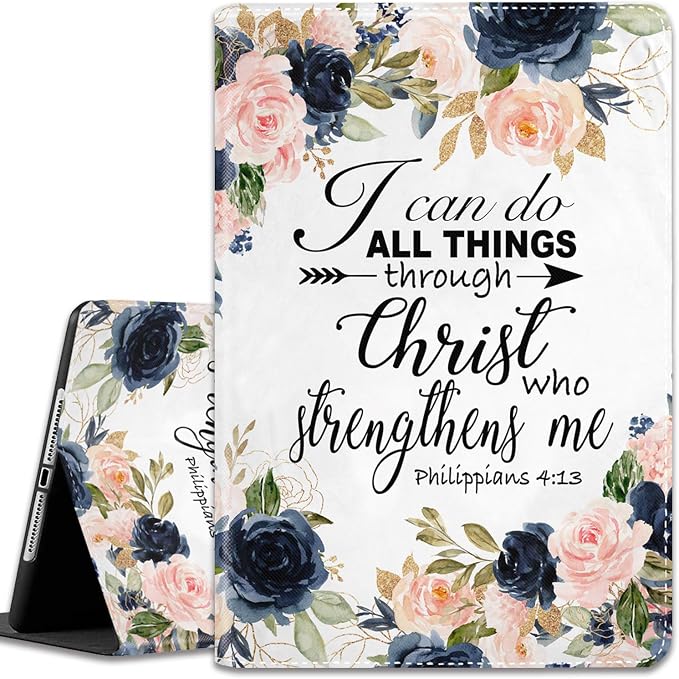 Bible Phil 4-13 Floral