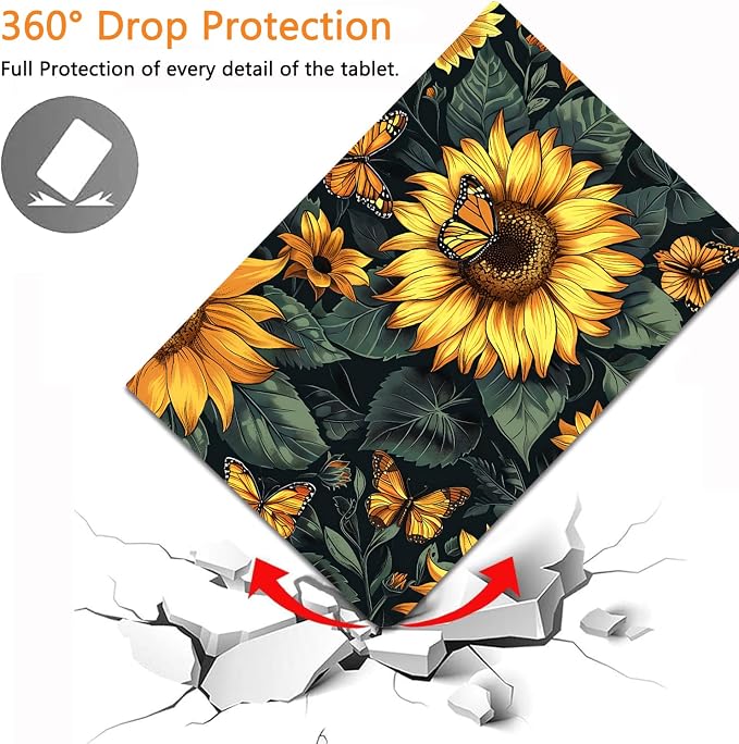 Sunflowers and Butterflies