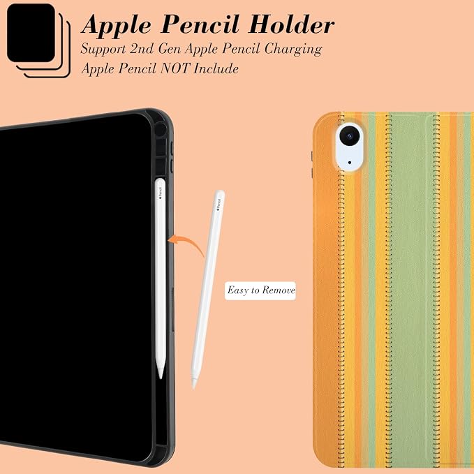 Orange Green Stripes