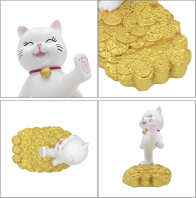 White Cat Standing