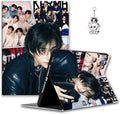 Stray SKZ Kids Tablet Case with Pencil Holder Compatible with iPad 7/8/9/10/Pro/Mini/Air Felix Tablet Case Kawaii (for iPad mini 5th/4th/3rd/2nd/1st (7.9)Hyunjin)