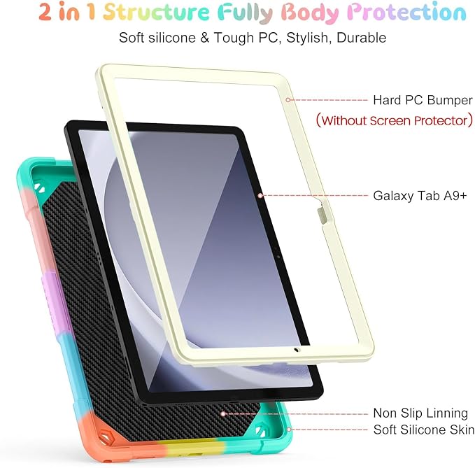 Tab A11+/A9+ Case-Colorful