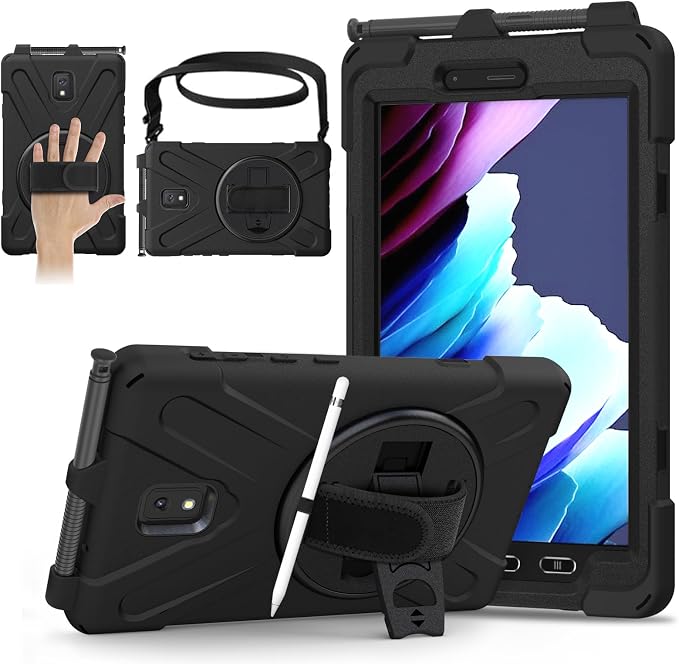 Galaxy Tab Active 5/3 8.0 Case-Black